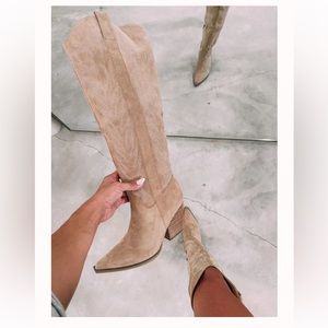 suede cowgirl boots